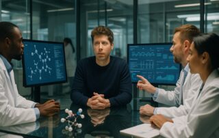 OpenAI says it will spend at least $1 billion on AI-for-disease research as Altman broadens its policy push featured image