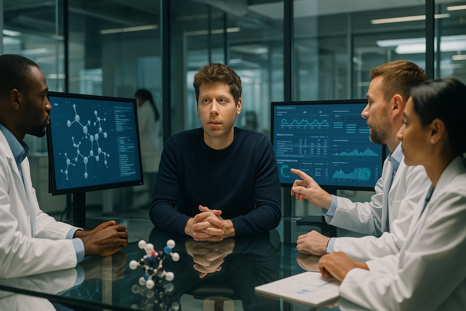 OpenAI says it will spend at least $1 billion on AI-for-disease research as Altman broadens its policy push